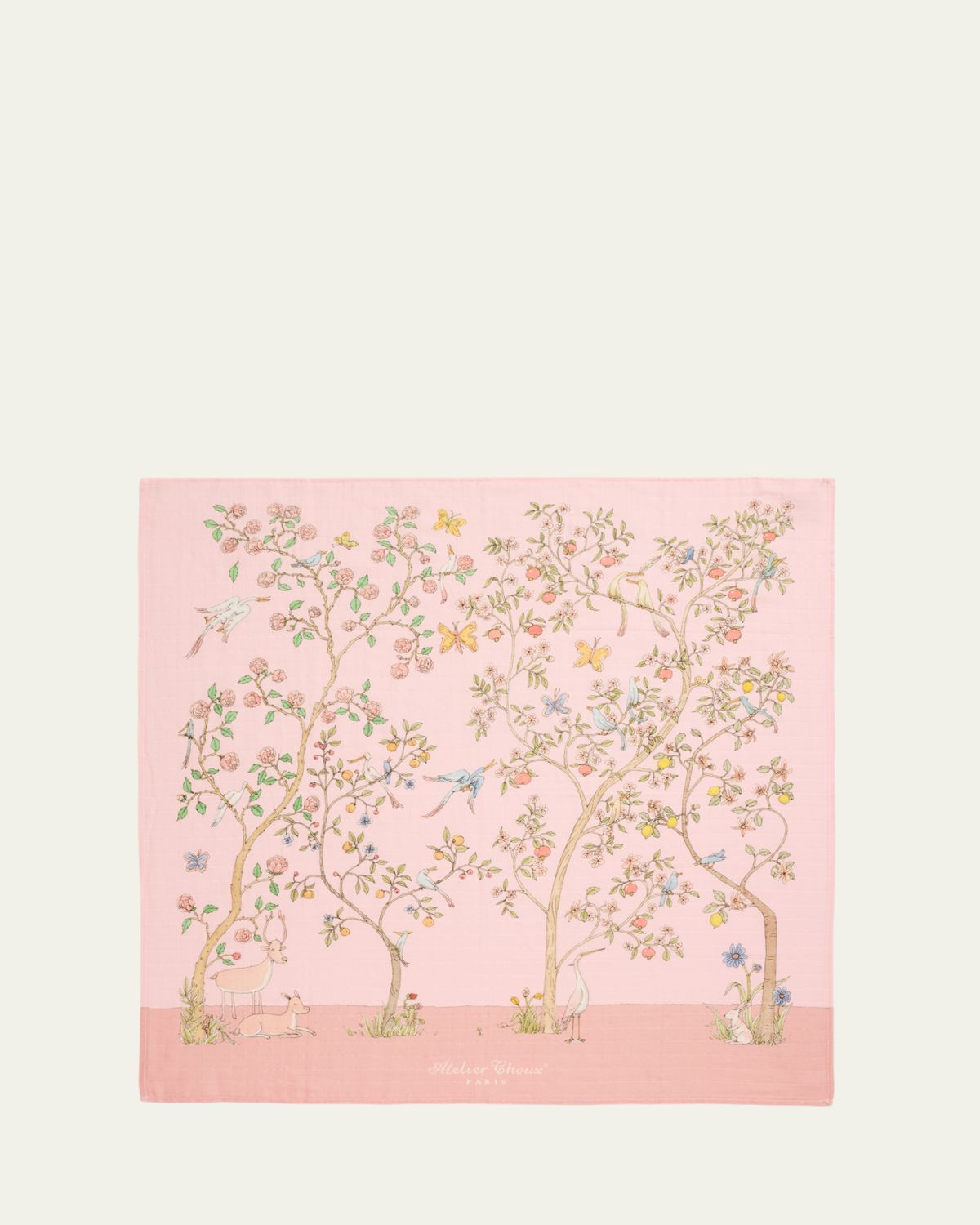 Atelier Choux Pink Bloom Blanket