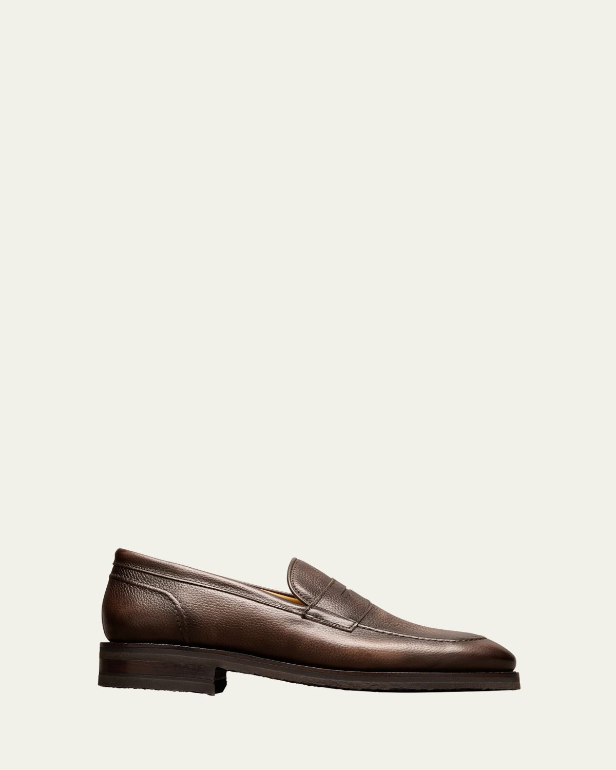 Allen Edmonds Reserve Men's Roman Grained Leather Penny Loafers | Thumbnail 4 Allen Edmonds Reserve Men's Roman Grained Leather Penny Loafers | Thumbnail 4