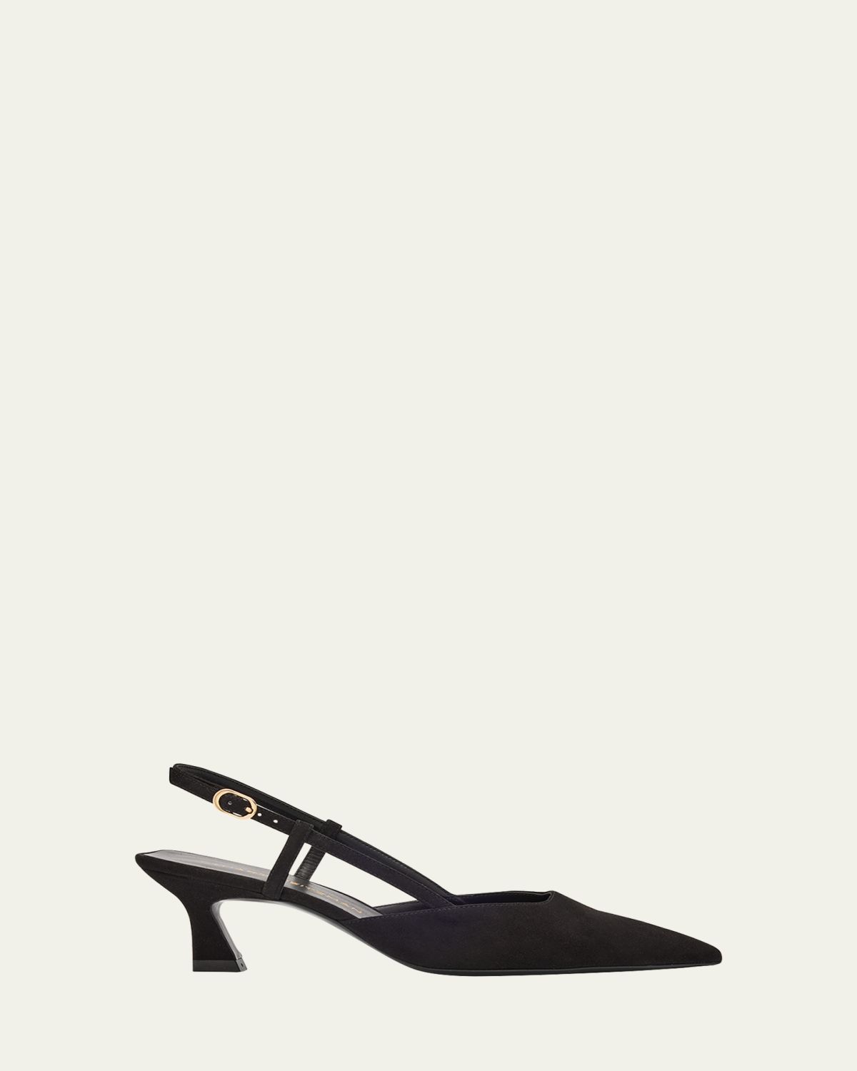 Stuart Weitzman Vinnie Suede Kitten Slingback Pumps | Thumbnail 11 Stuart Weitzman Vinnie Suede Kitten Slingback Pumps | Thumbnail 11
