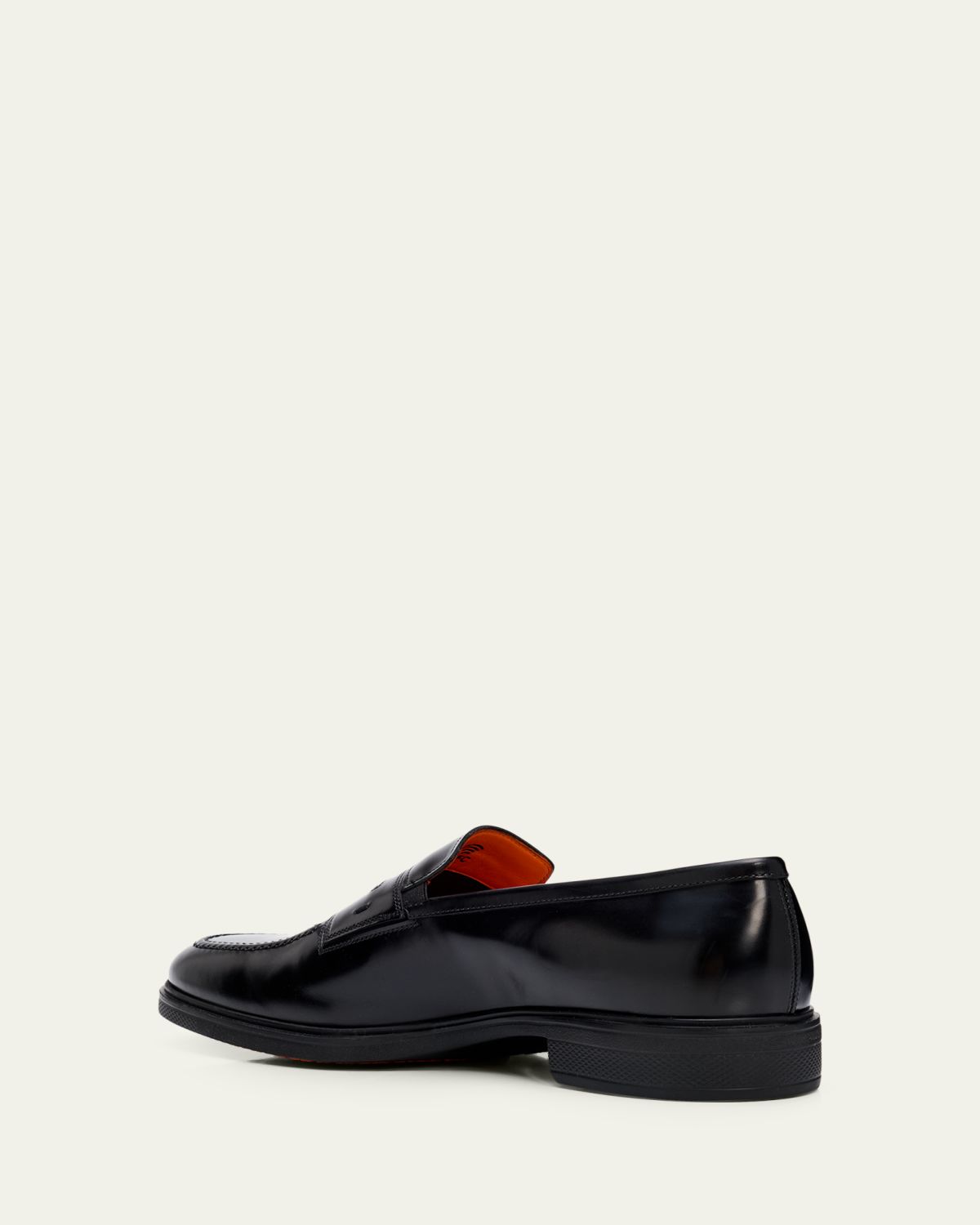 Santoni Men's Easy Leather Penny Loafers | Thumbnail 4