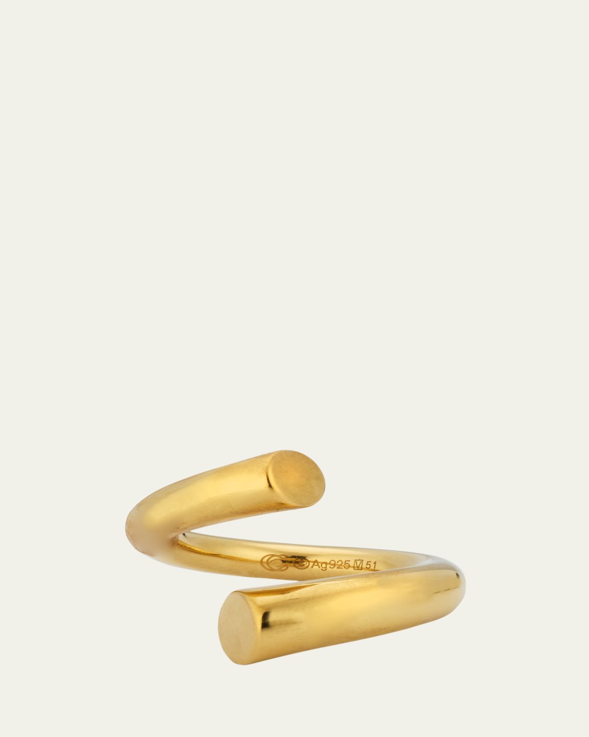 Charlotte Chesnais Bague Biseau Ring