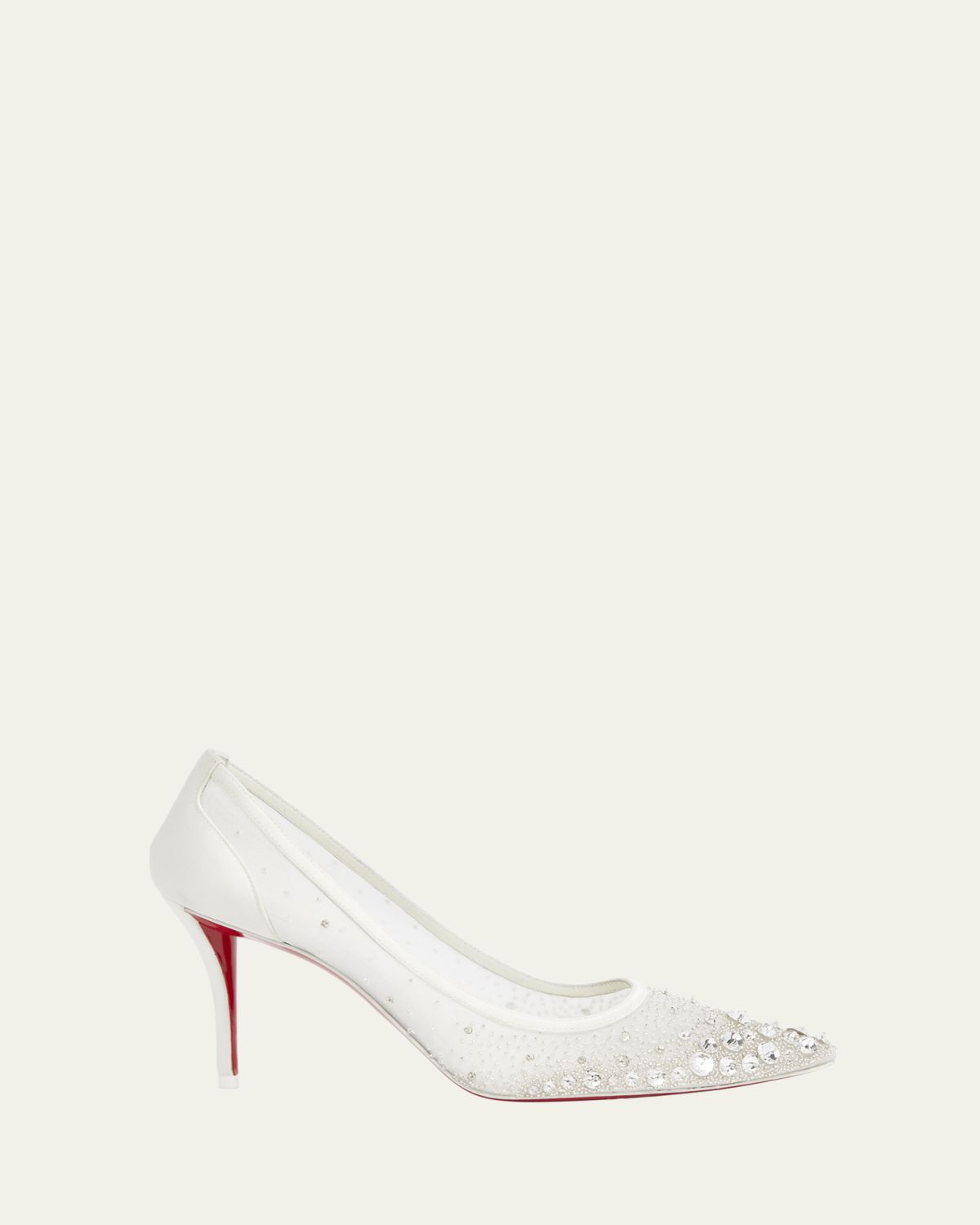 Christian Louboutin Miss Z Sparkling Red Sole Pumps