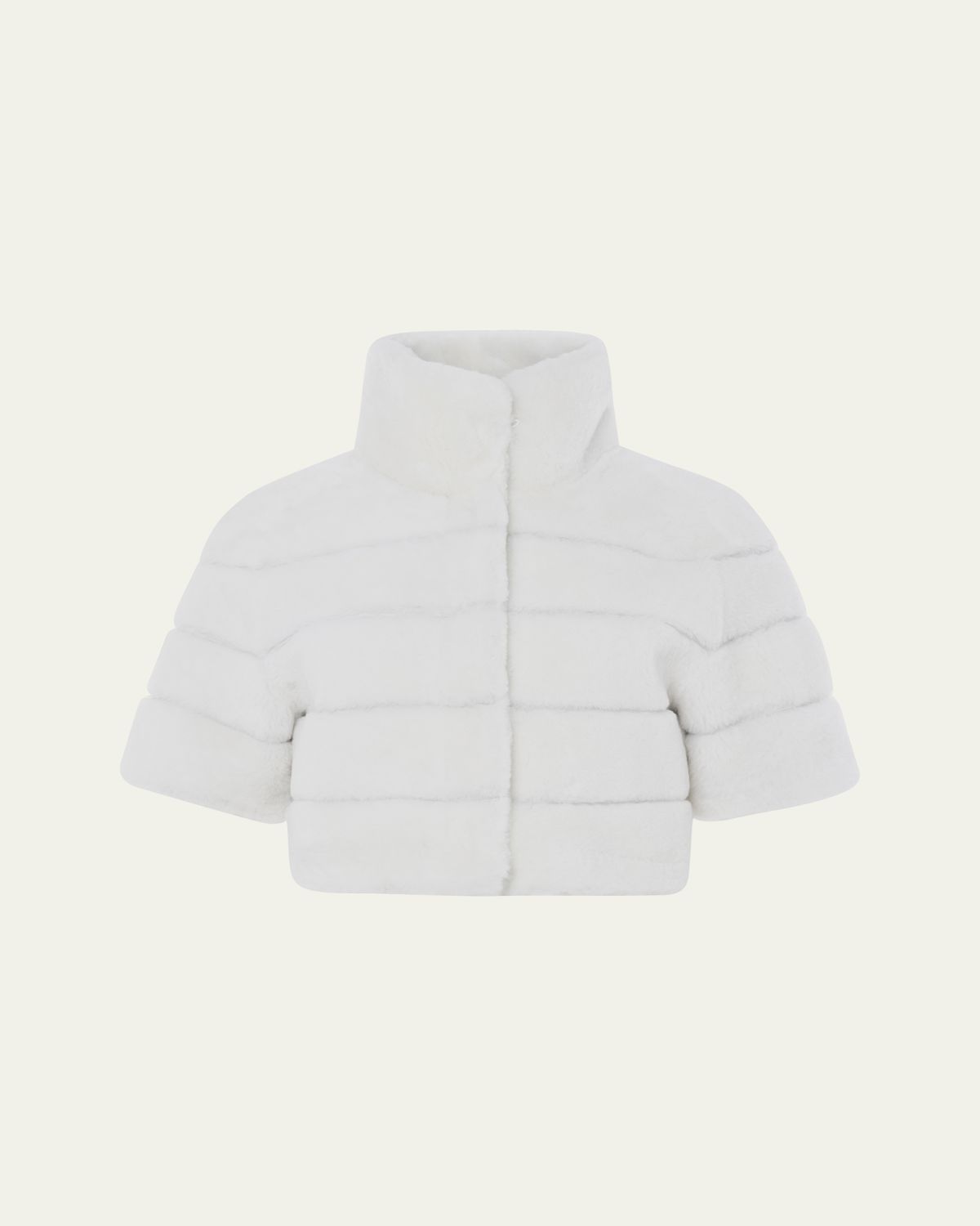 Gorski Reversible Shearling Lamb Bolero