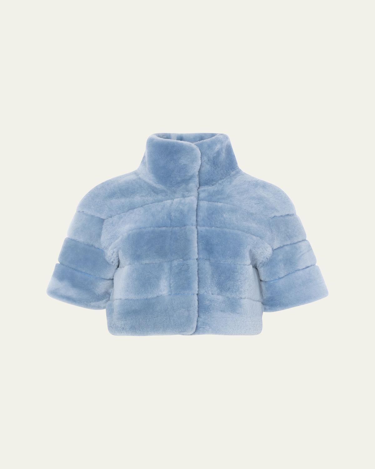 Gorski Reversible Shearling Lamb Bolero