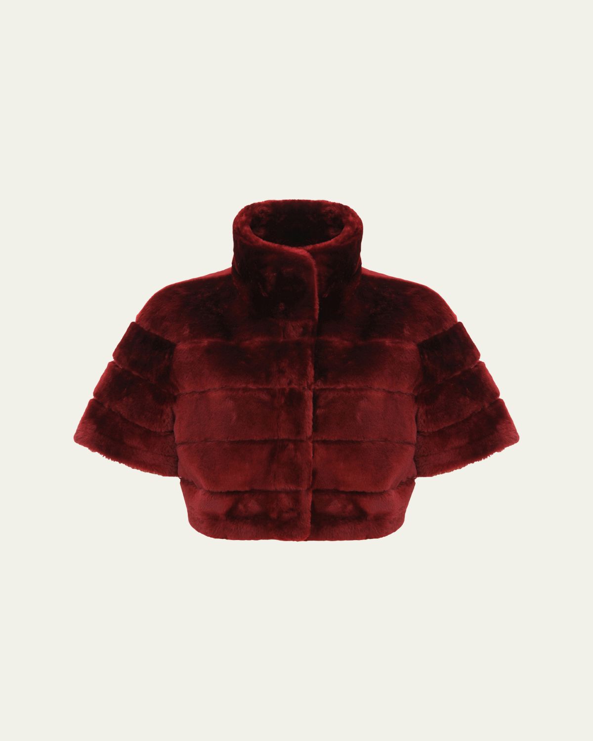 Gorski Reversible Shearling Lamb Bolero