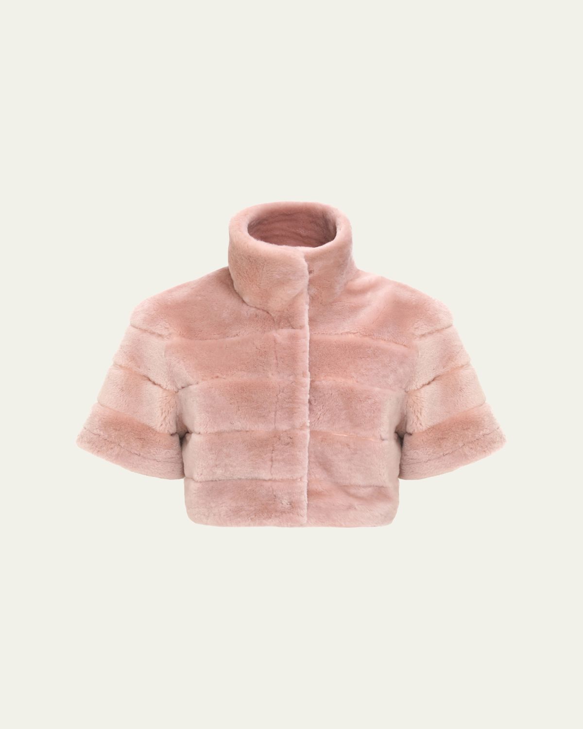 Gorski Reversible Shearling Lamb Bolero