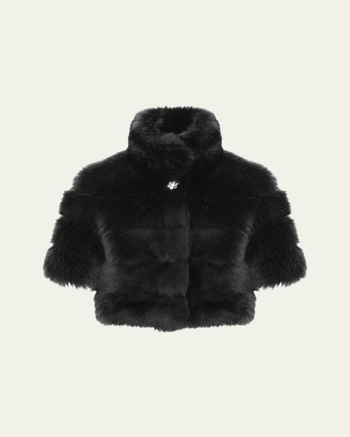 Gorski Reversible Merinillo Shearling Lamb Bolero