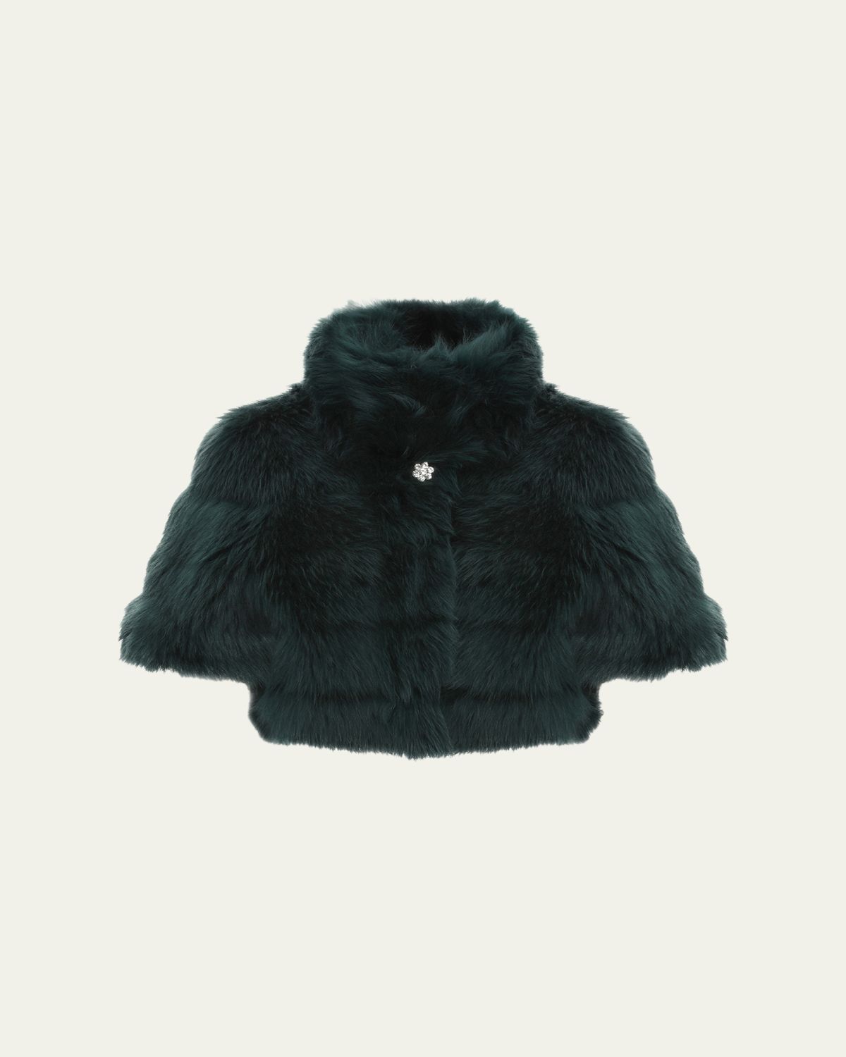 Gorski Reversible Merinillo Shearling Lamb Bolero