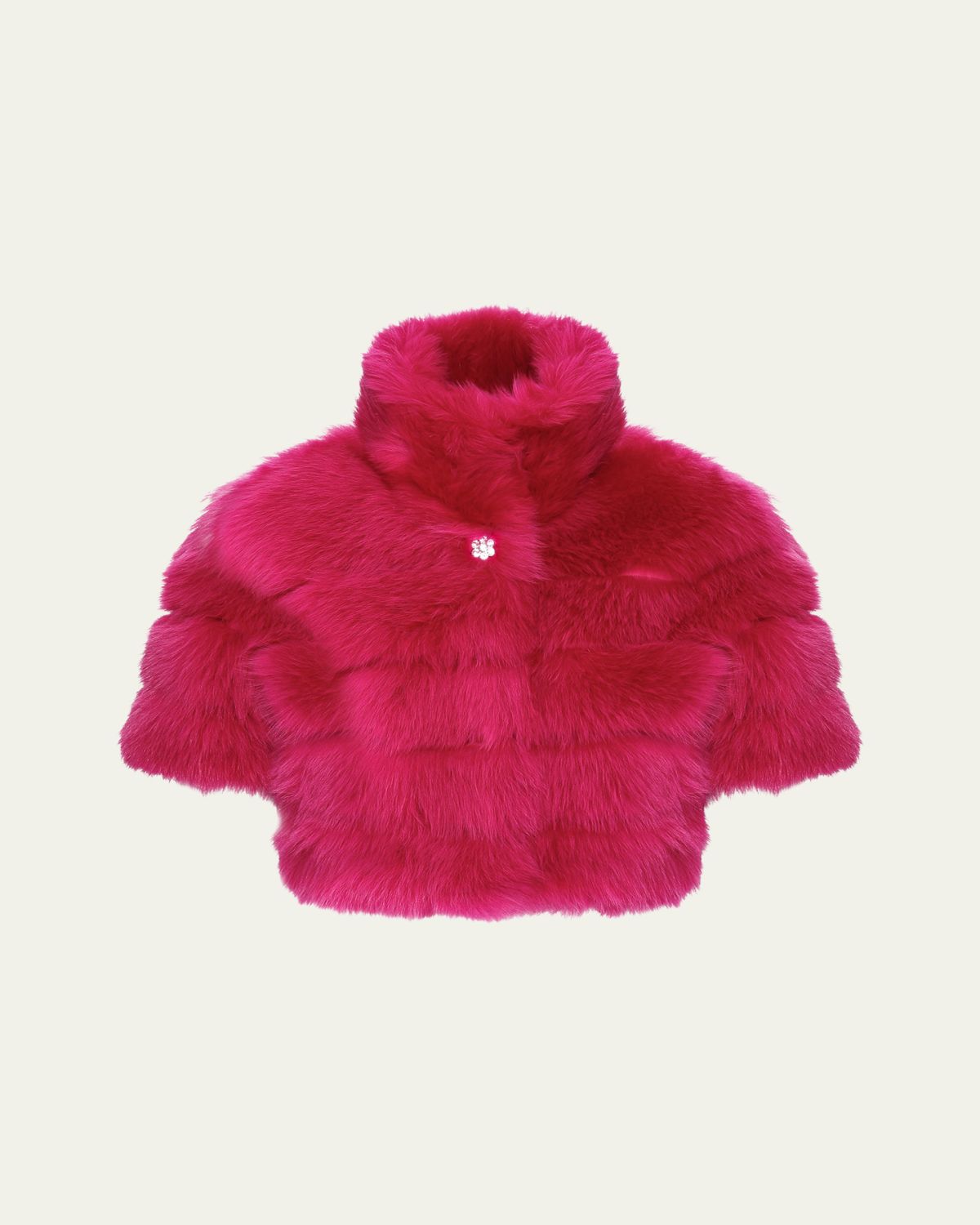 Gorski Reversible Merinillo Shearling Lamb Bolero
