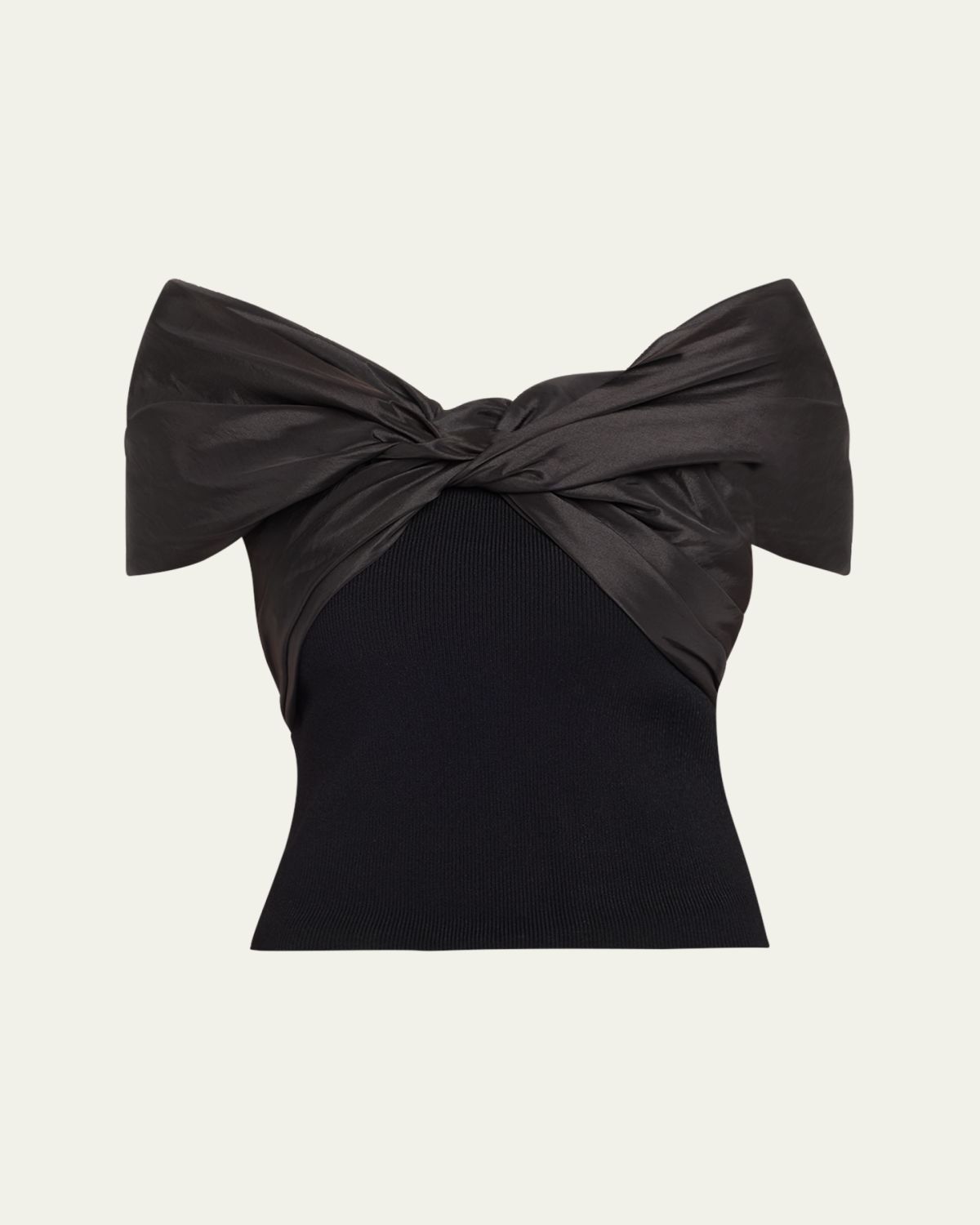 SIMKHAI Celiana Combo Off-The-Shoulder Top | Thumbnail 6 SIMKHAI Celiana Combo Off-The-Shoulder Top | Thumbnail 6