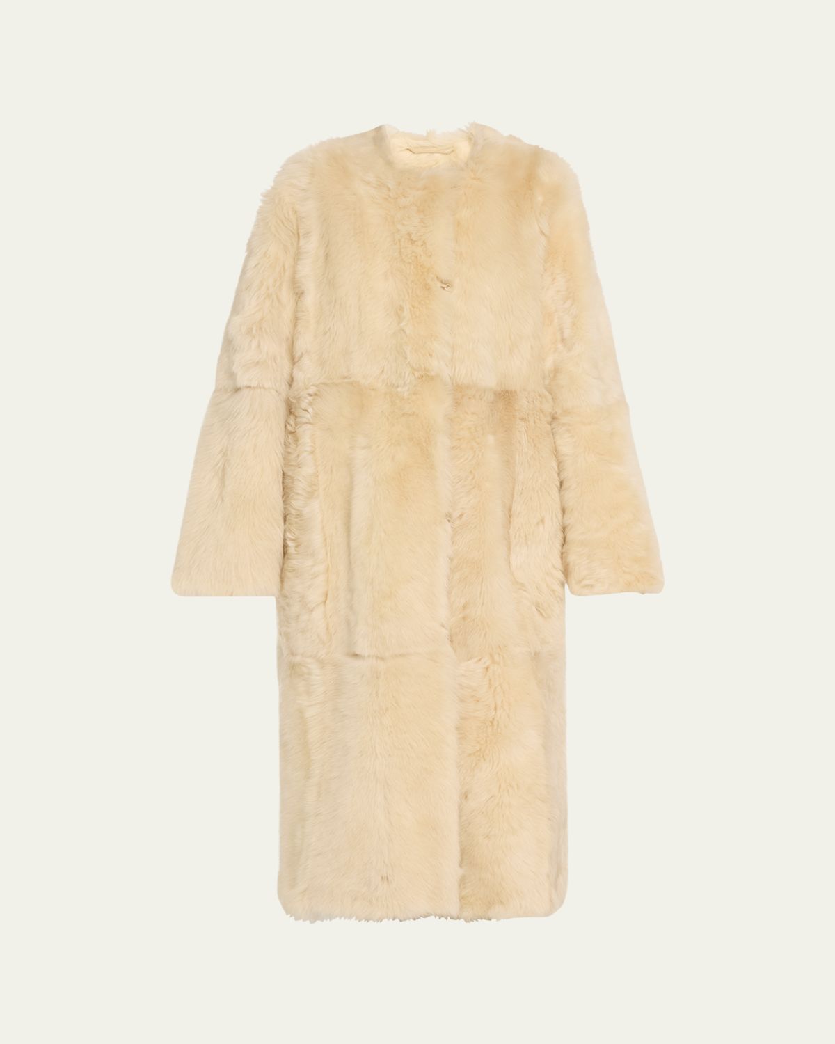Toteme Silky Shearling Coat