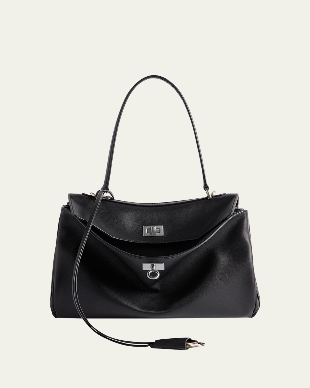Balenciaga Rodeo Small Calfskin Top-Handle Bag | Thumbnail 7