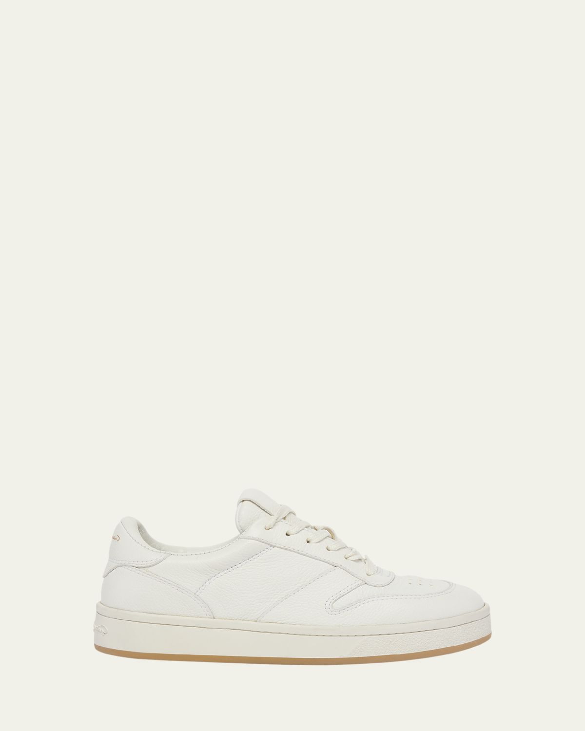 Gianvito Rossi Slam Leather Low-Top Sneakers