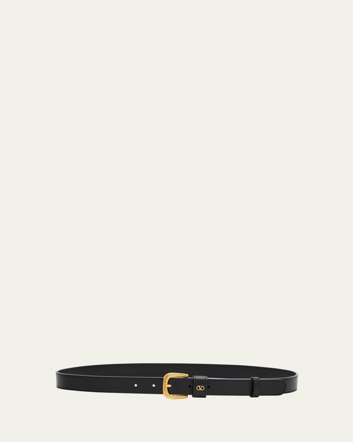 Valentino Garavani VLogo Signature Embellished Leather Belt, 25mm | Thumbnail 3 Valentino Garavani VLogo Signature Embellished Leather Belt, 25mm | Thumbnail 3