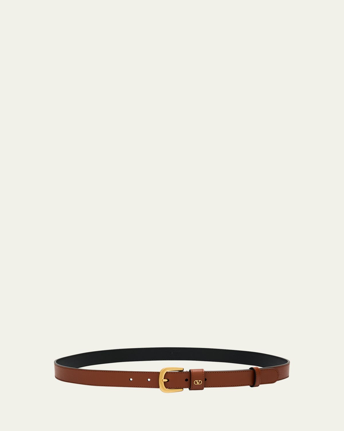 Valentino Garavani VLogo Signature Embellished Leather Belt, 25mm | Thumbnail 3 Valentino Garavani VLogo Signature Embellished Leather Belt, 25mm | Thumbnail 3