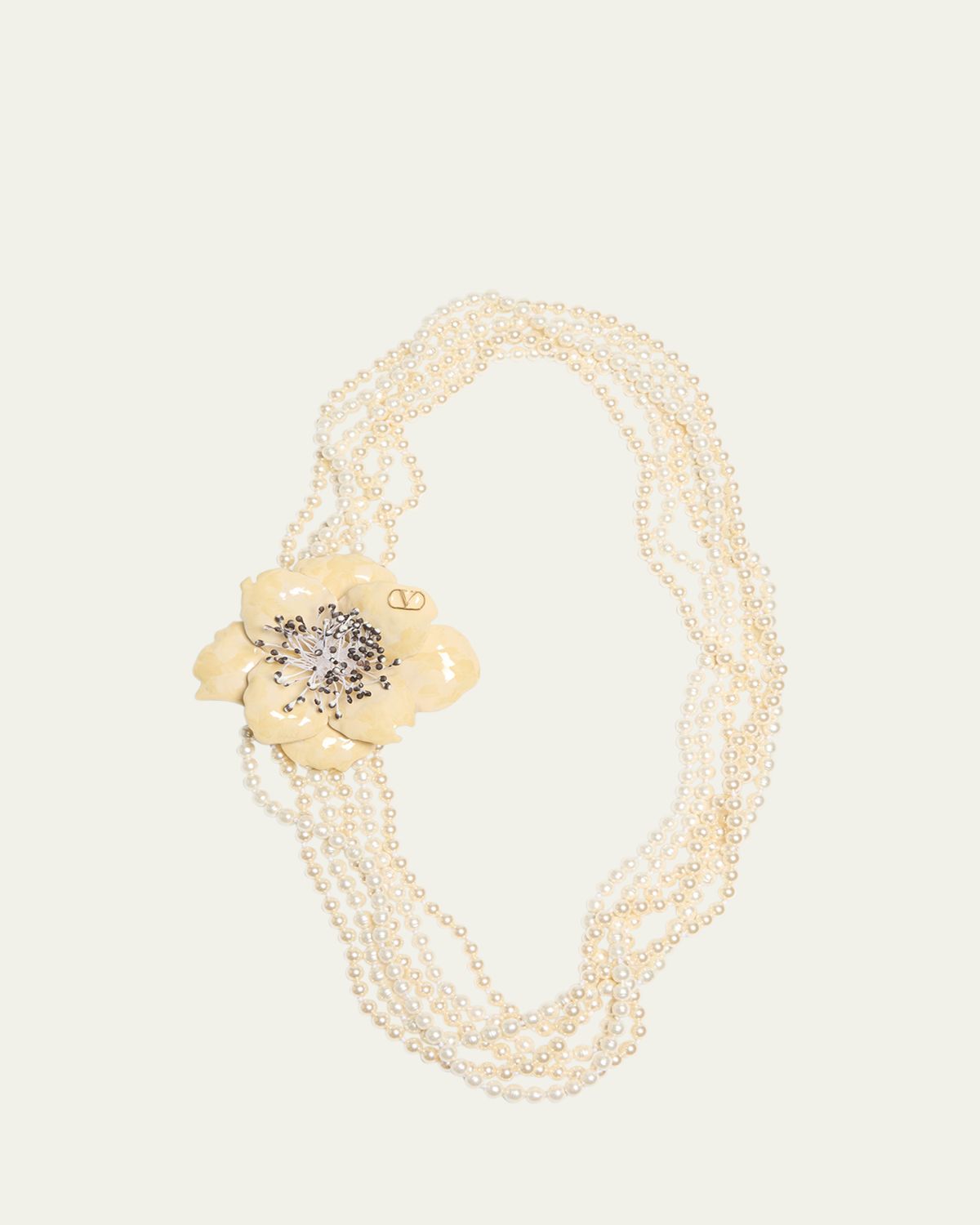 Valentino Garavani Fleur Lumineuse Necklace | Thumbnail 5 Valentino Garavani Fleur Lumineuse Necklace | Thumbnail 5