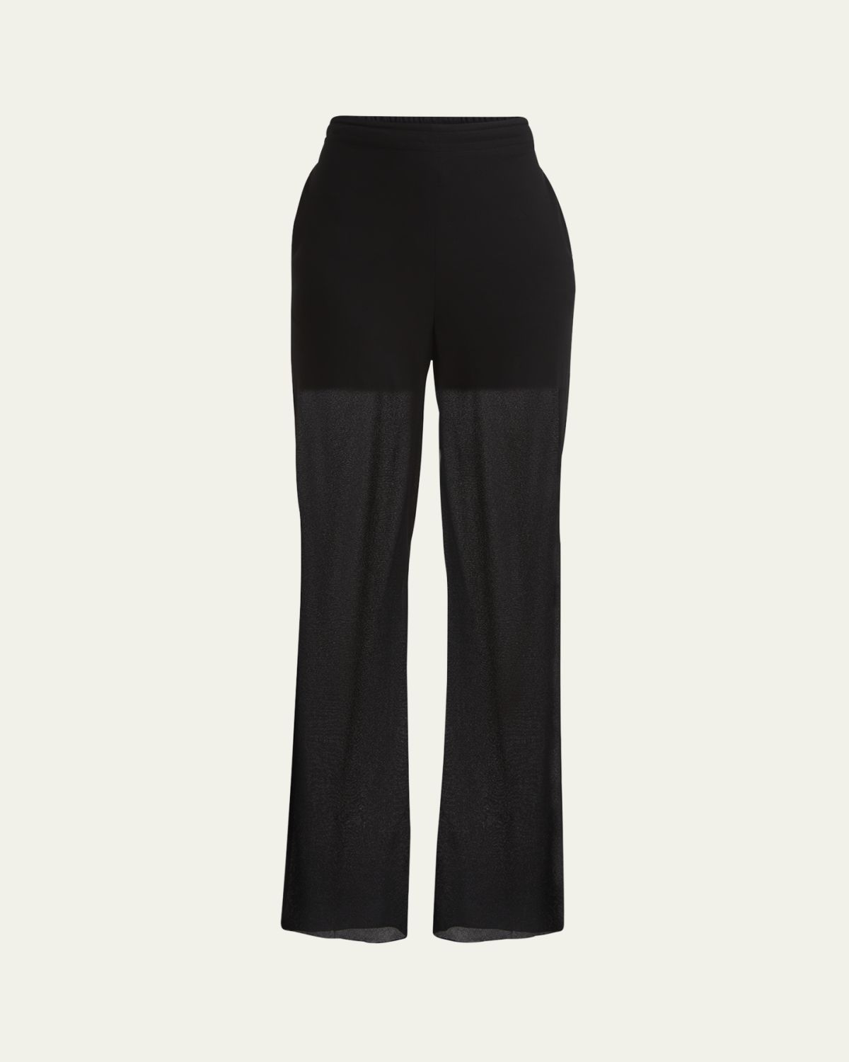 SETCHU Double Sheer Straight Leg Pants
