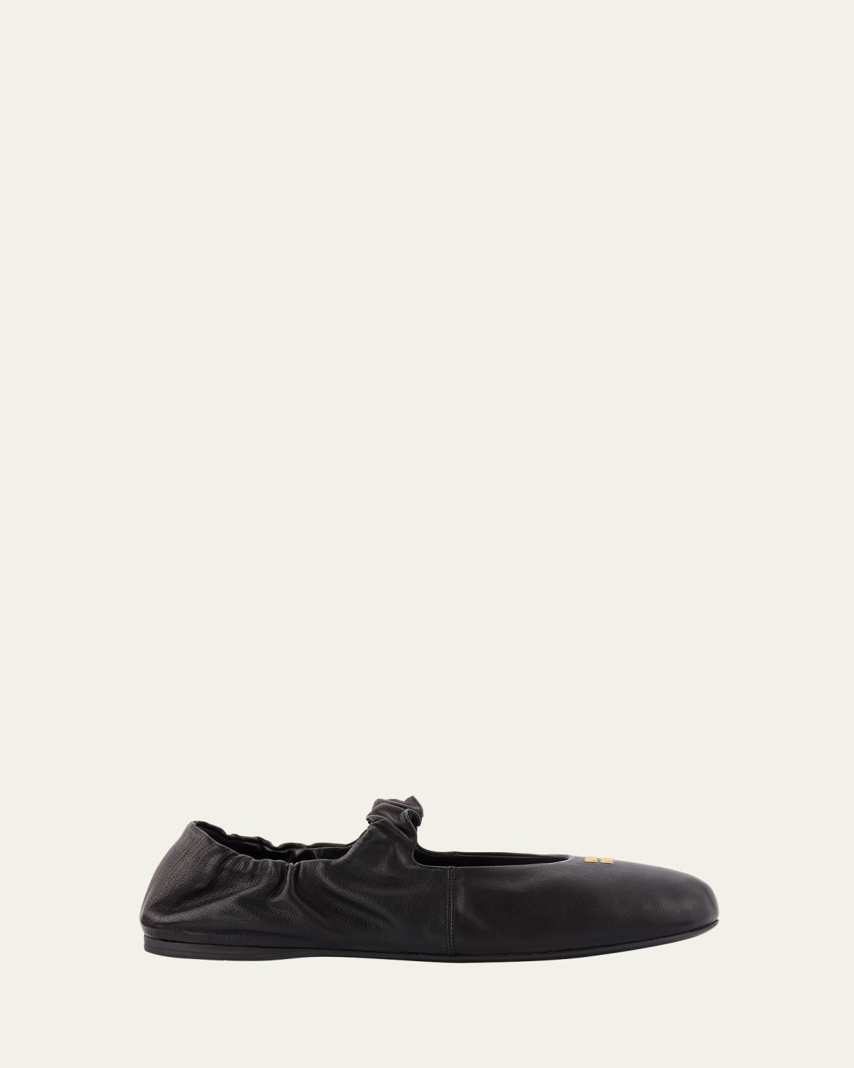 Miu Miu Leather Band Ballerina Flats