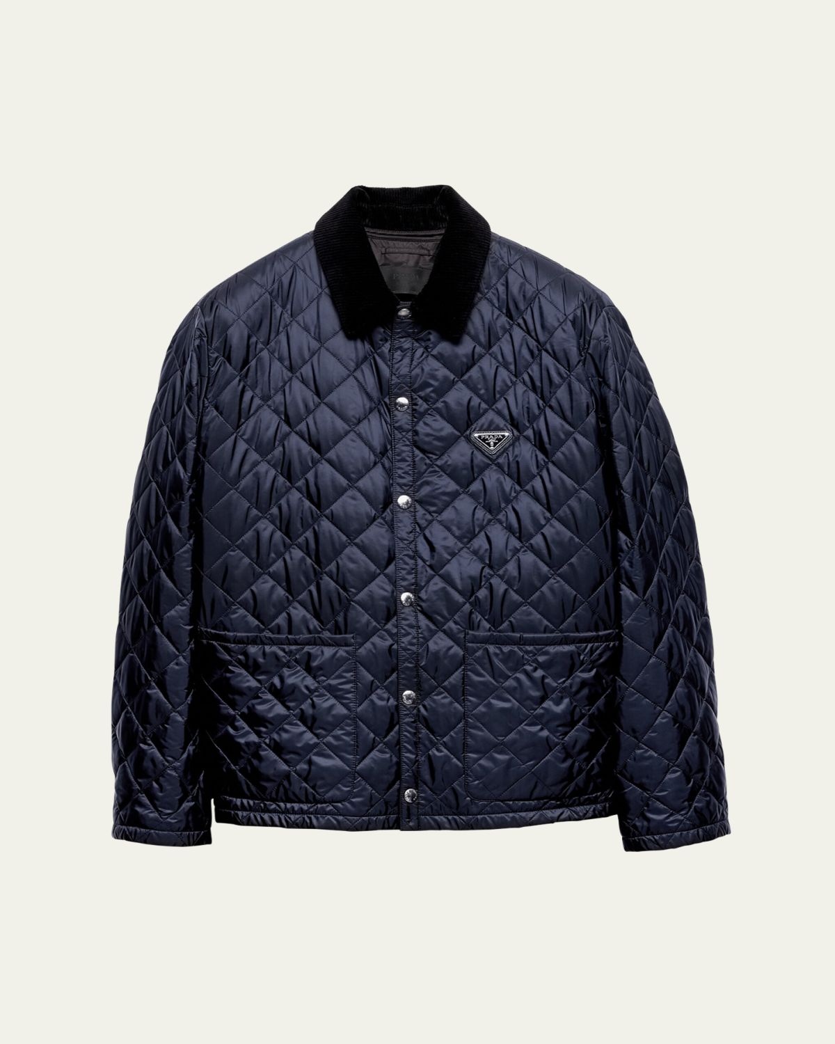 Prada Men's Quilted Re-Nylon Jacket
