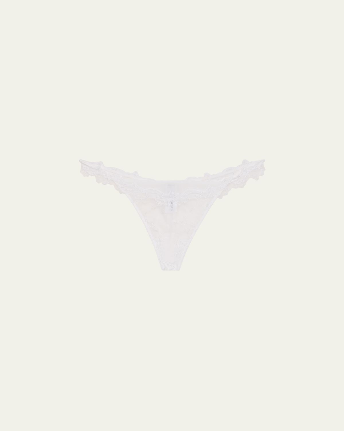 Lise Charmel Source Beaute Embroidered Tulle Thong | Thumbnail 3