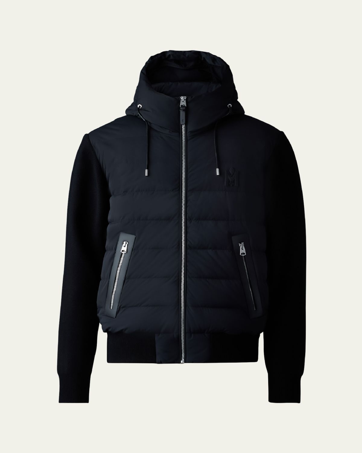 Mackage Men's Andrew Hybrid Down Knit Jacket | Thumbnail 6 Mackage Men's Andrew Hybrid Down Knit Jacket | Thumbnail 6