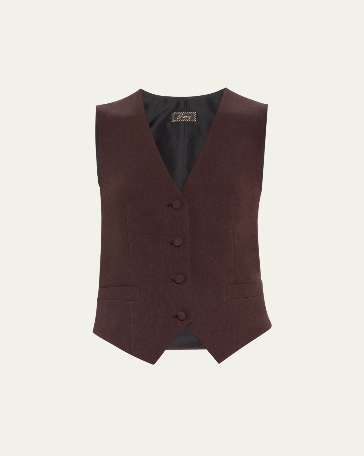 Brioni Tess Silk Waistcoat