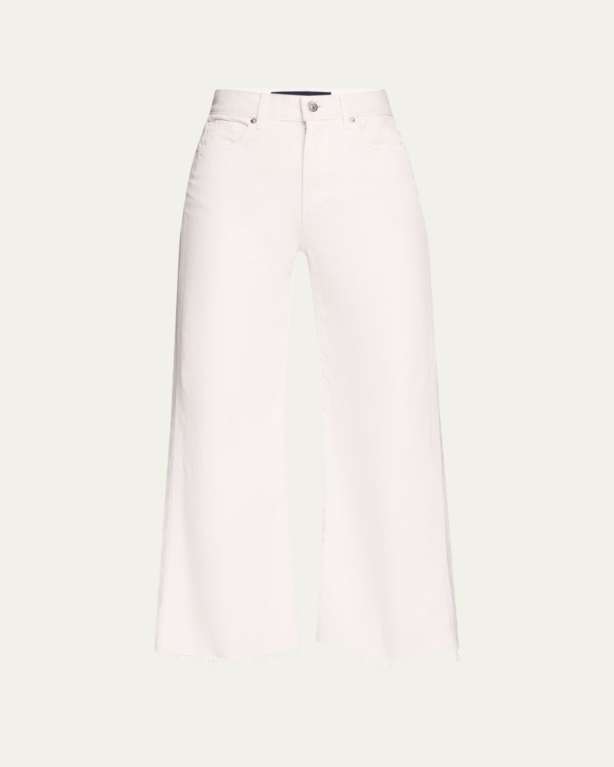 Veronica Beard Taylor Cropped High-Rise Wide Jeans | Thumbnail 5 Veronica Beard Taylor Cropped High-Rise Wide Jeans | Thumbnail 5