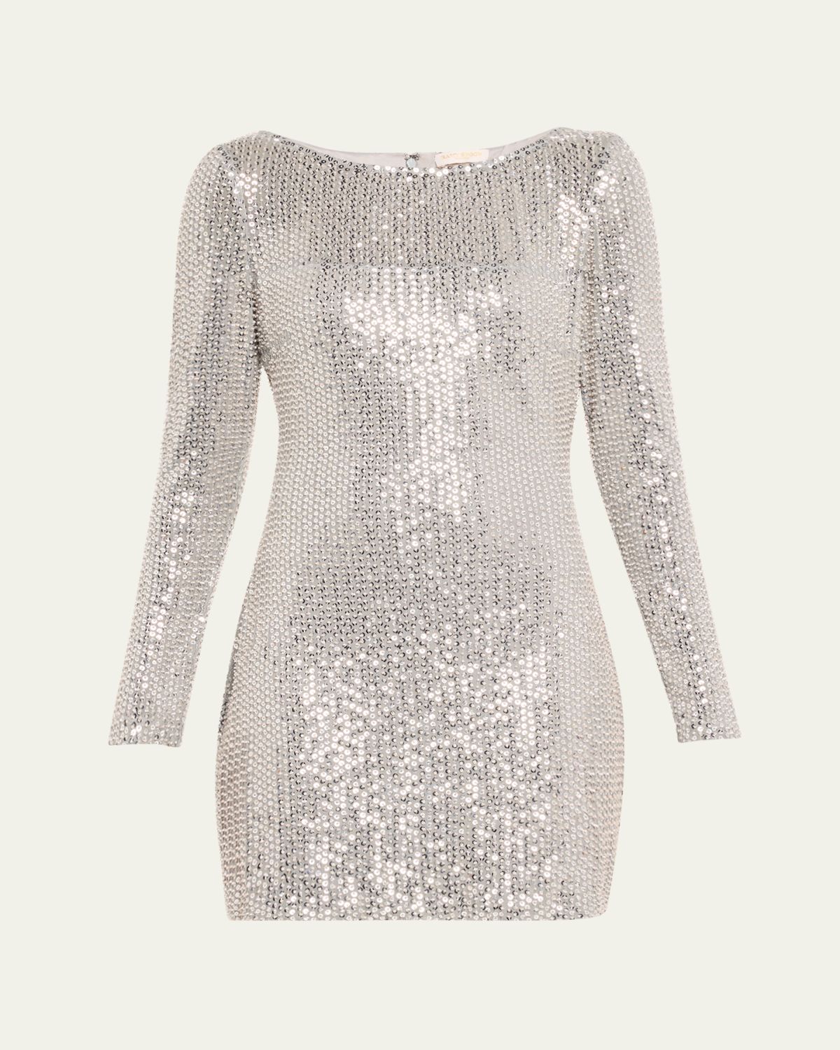 Ramy Brook Forrest Rhinestone Mini Dress