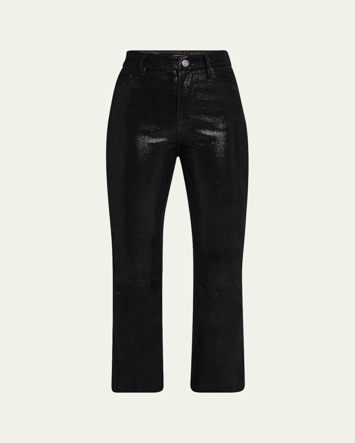 FRAME Le Crop Mini Boot Leather Pants | Thumbnail 6 FRAME Le Crop Mini Boot Leather Pants | Thumbnail 6