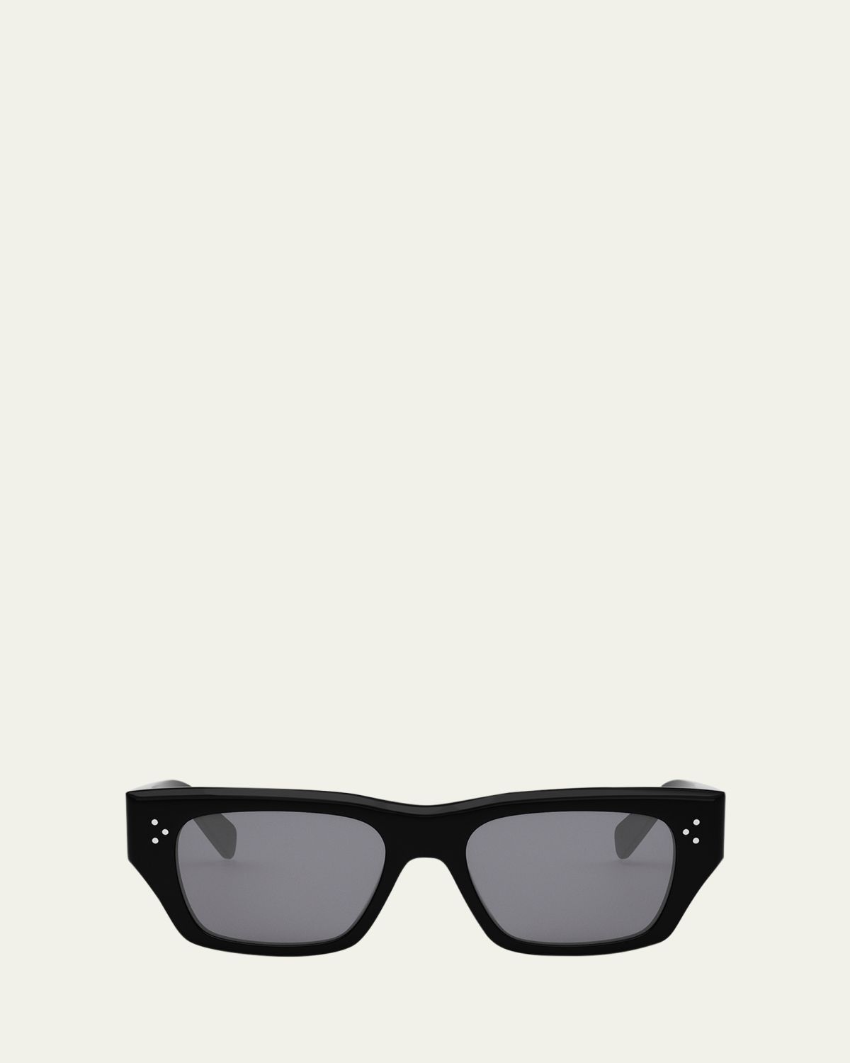 Celine Men's Bold 3 Dots Polarized Square Sunglasses