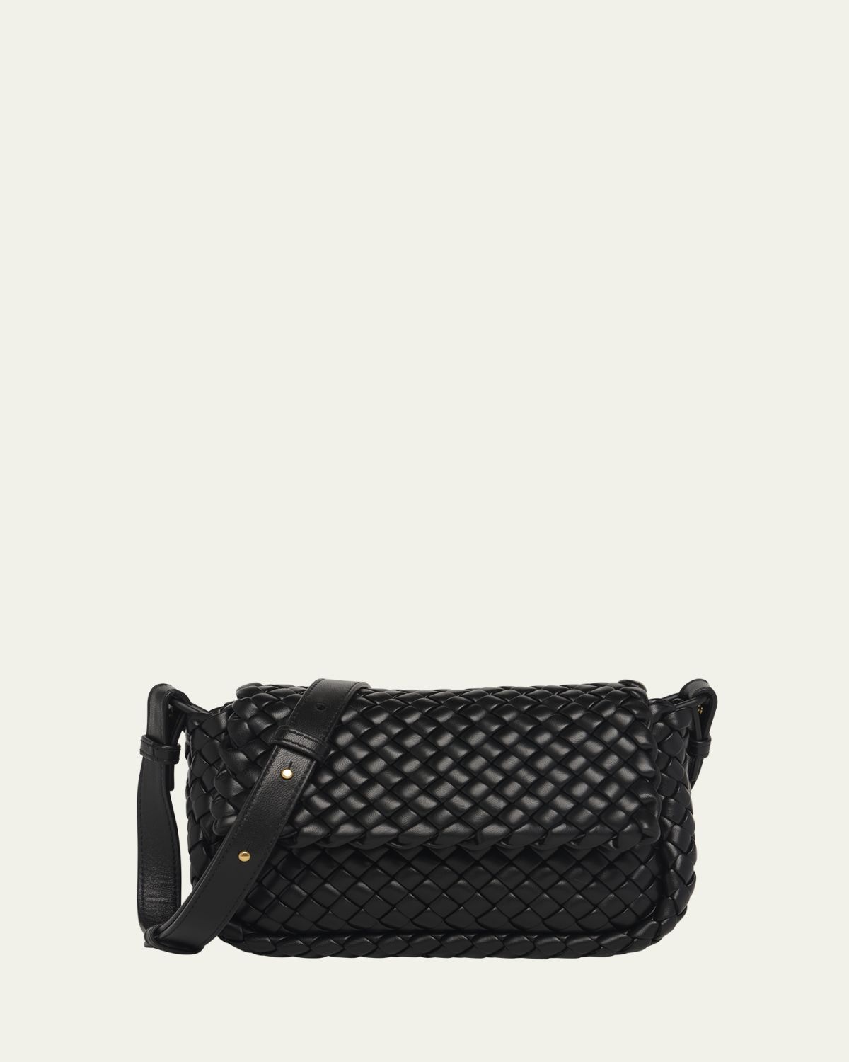 Bottega Veneta Cobble Mini Napa Crossbody Bag