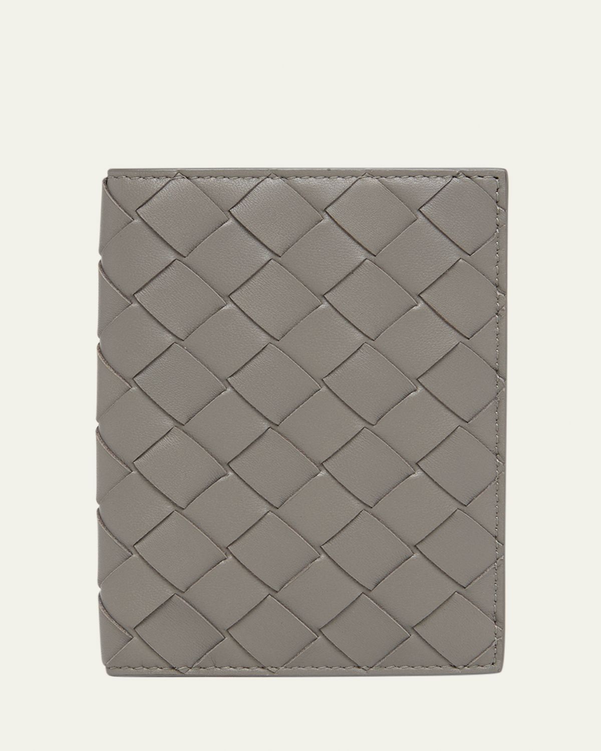 Bottega Veneta Leather Passport Case