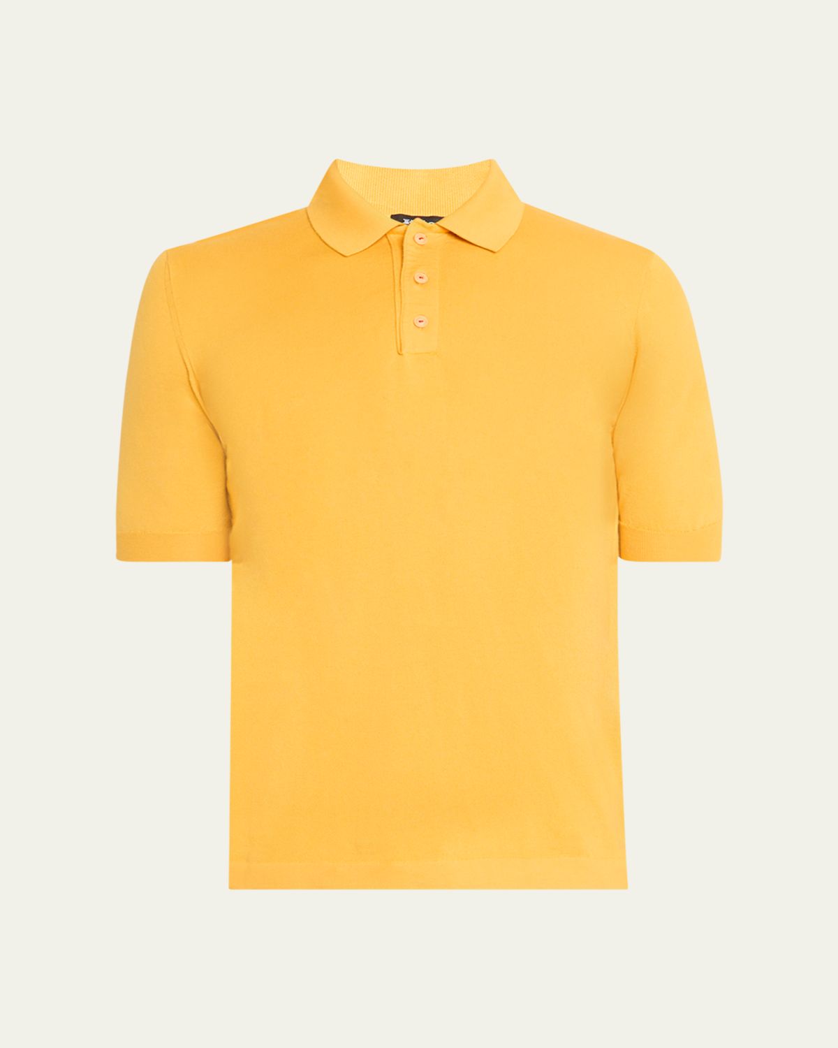 Kiton Men's Soft Cotton Polo Shirt