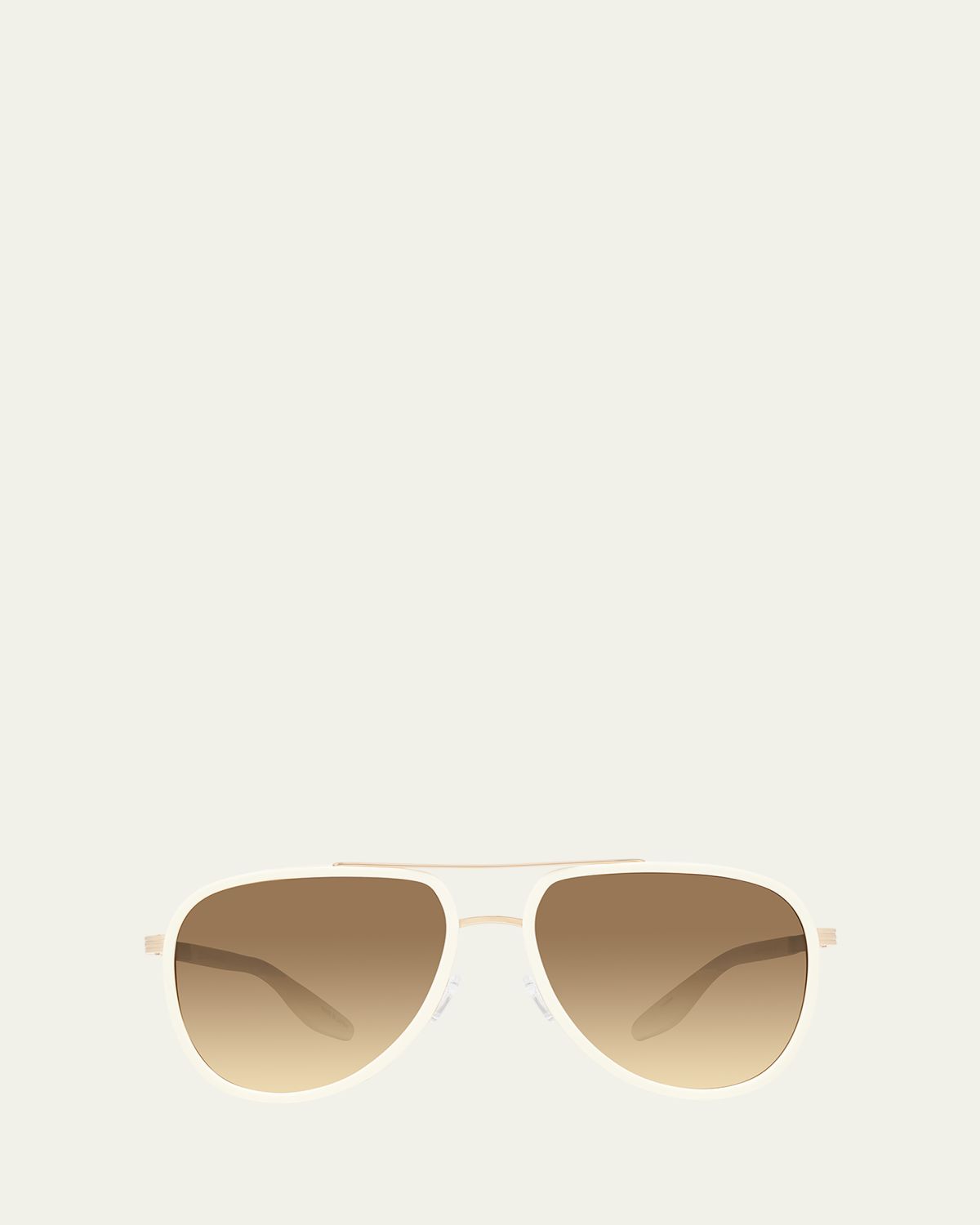 Barton Perreira Cani Titanium Aviator Sunglasses
