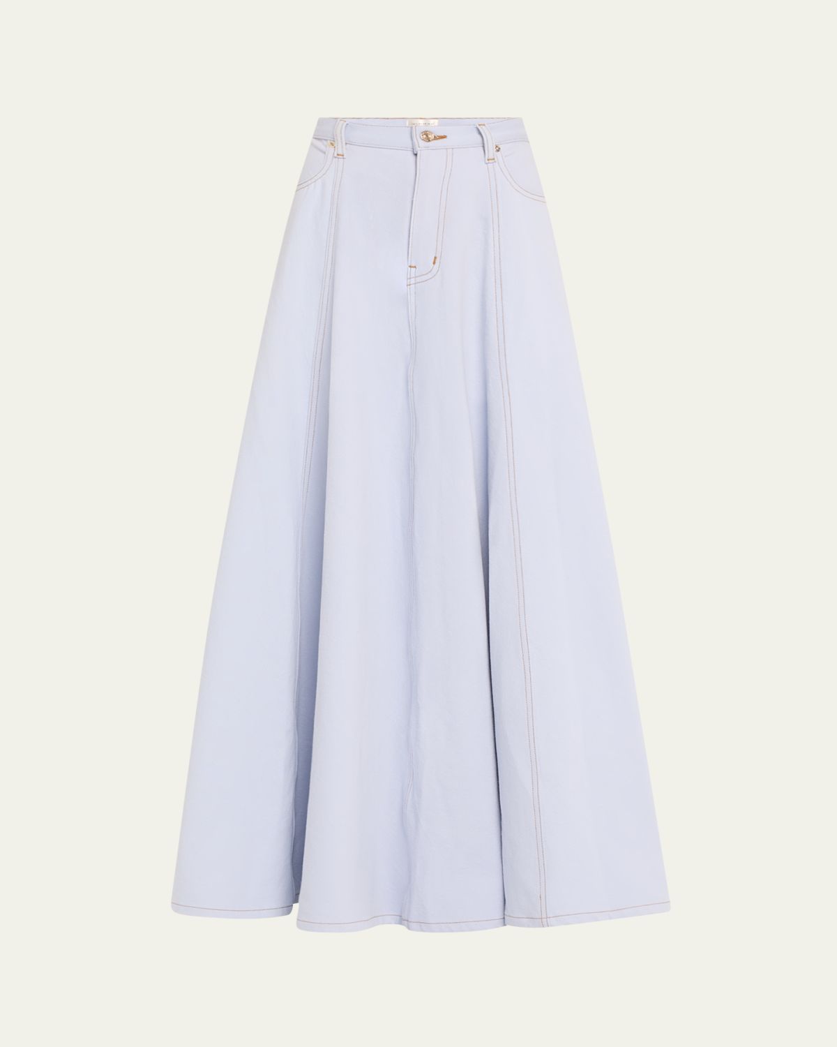 FRAME CH x The Denim Ball Skirt