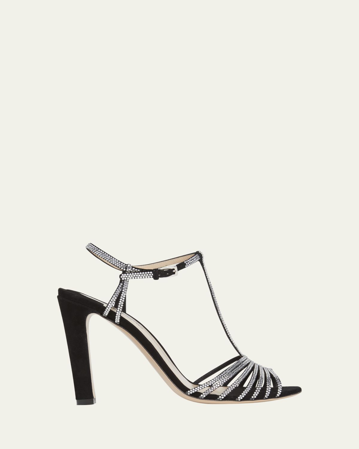 TOM FORD Jerry Suede and Crystal Strappy Sandals
