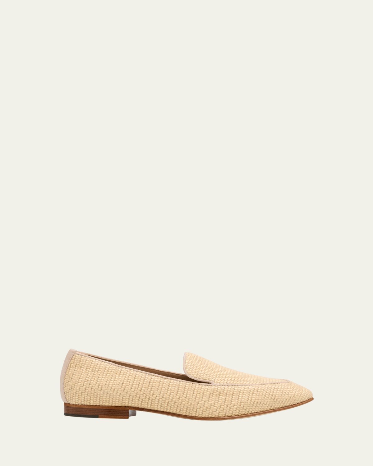 Manolo Blahnik Pitakara Woven Loafers