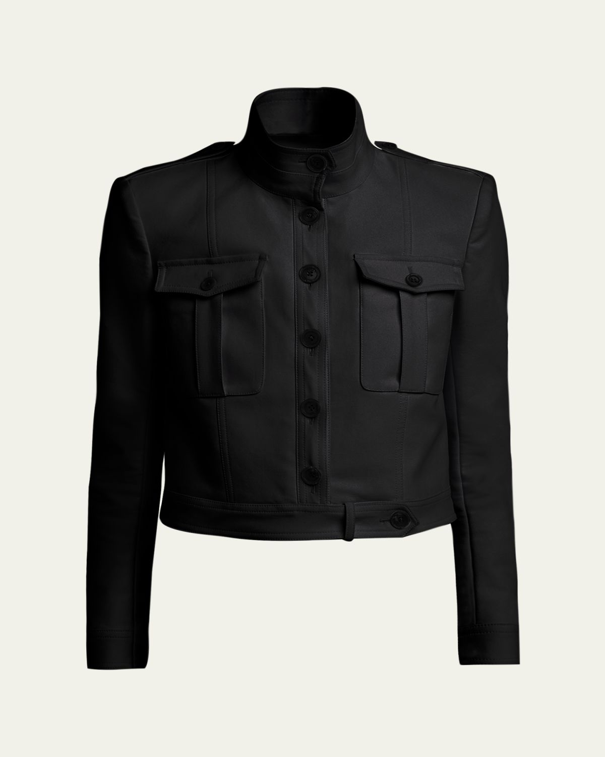 TOM FORD Shrunken Military Cotton Jacket