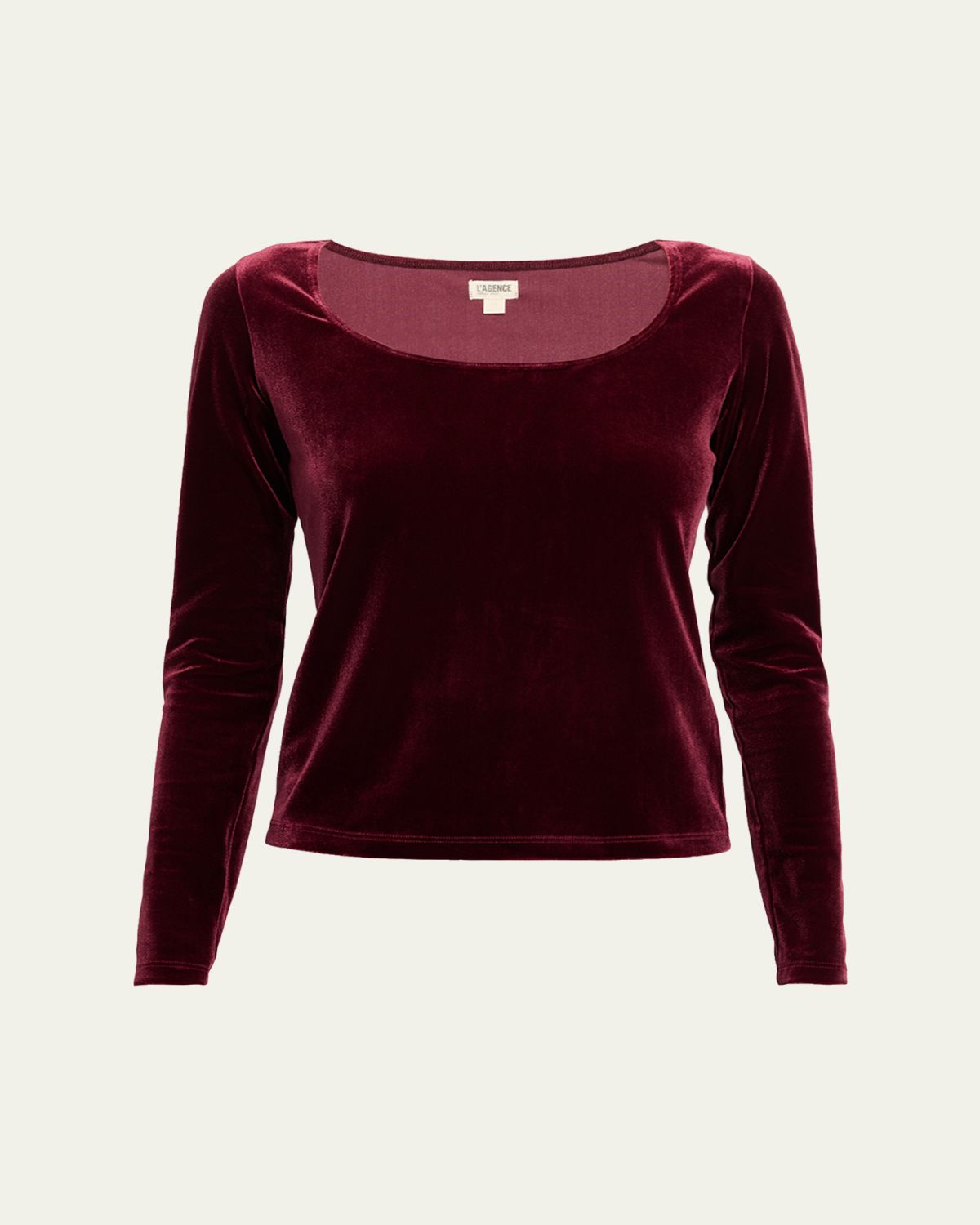 L'Agence Jelena Long-Sleeve Top