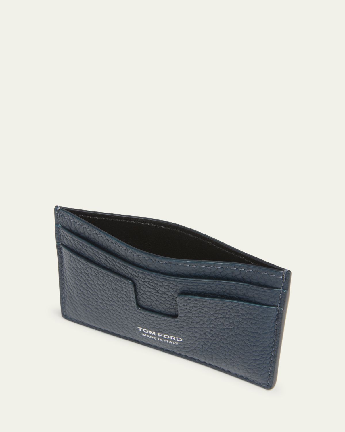 TOM FORD Men's T-Line Grained Leather Card Holder | Thumbnail 7