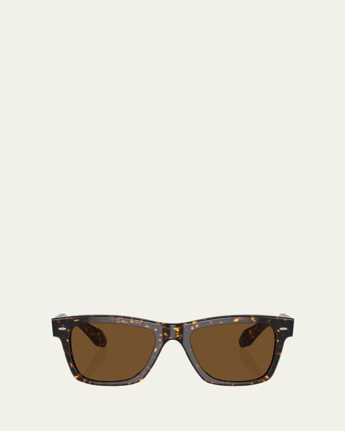Oliver Peoples Men's ov5552su Polarized Rectangle Sunglasses
