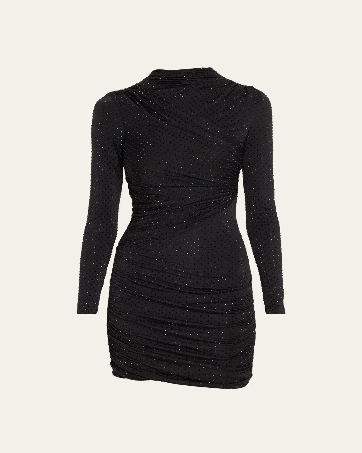 Retrofete Tana Long-Sleeve Embellished Mini Dress | Thumbnail 6