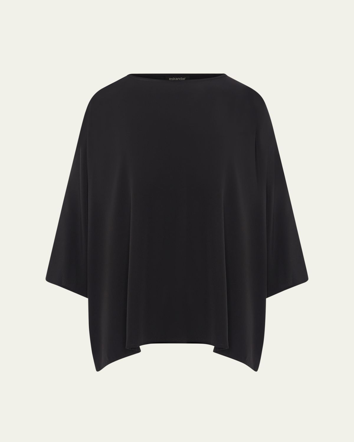 Eskandar Boat Neck Top (Long Length) | Thumbnail 6