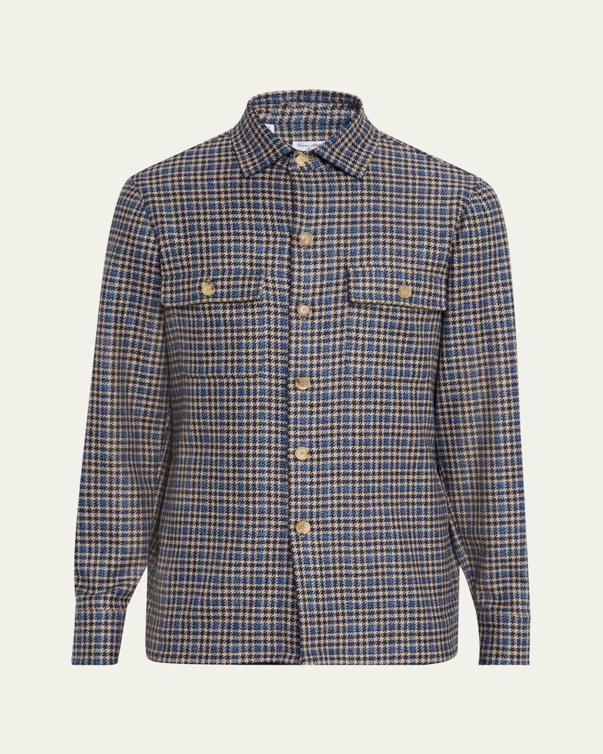 Cesare Attolini Men's Plaid Cashmere Jacket