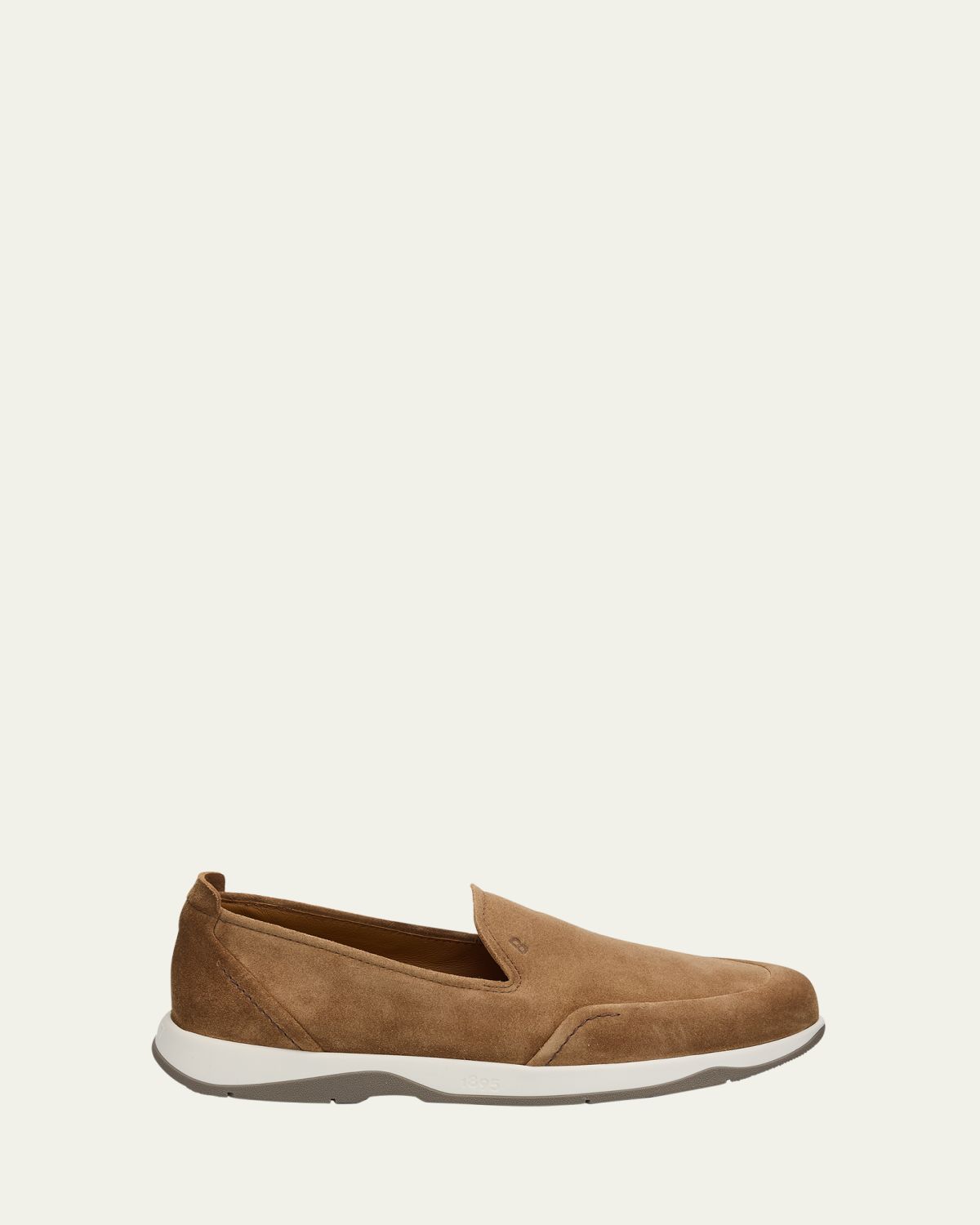 Berluti Men's Echappe Suede Slip-On Loafers
