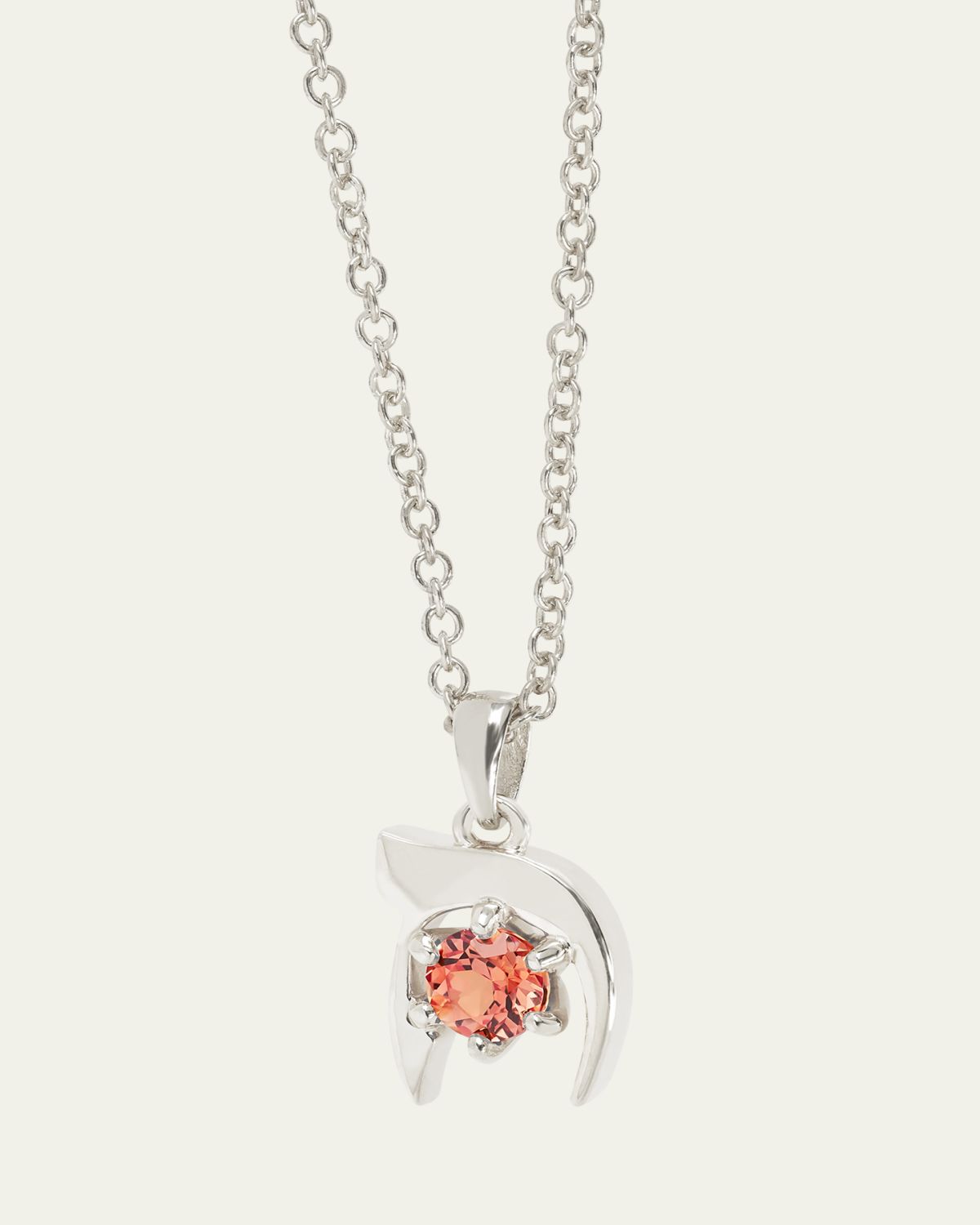 Procaccia Jewelry 18K Gold Hebrew KHET Initial Necklace