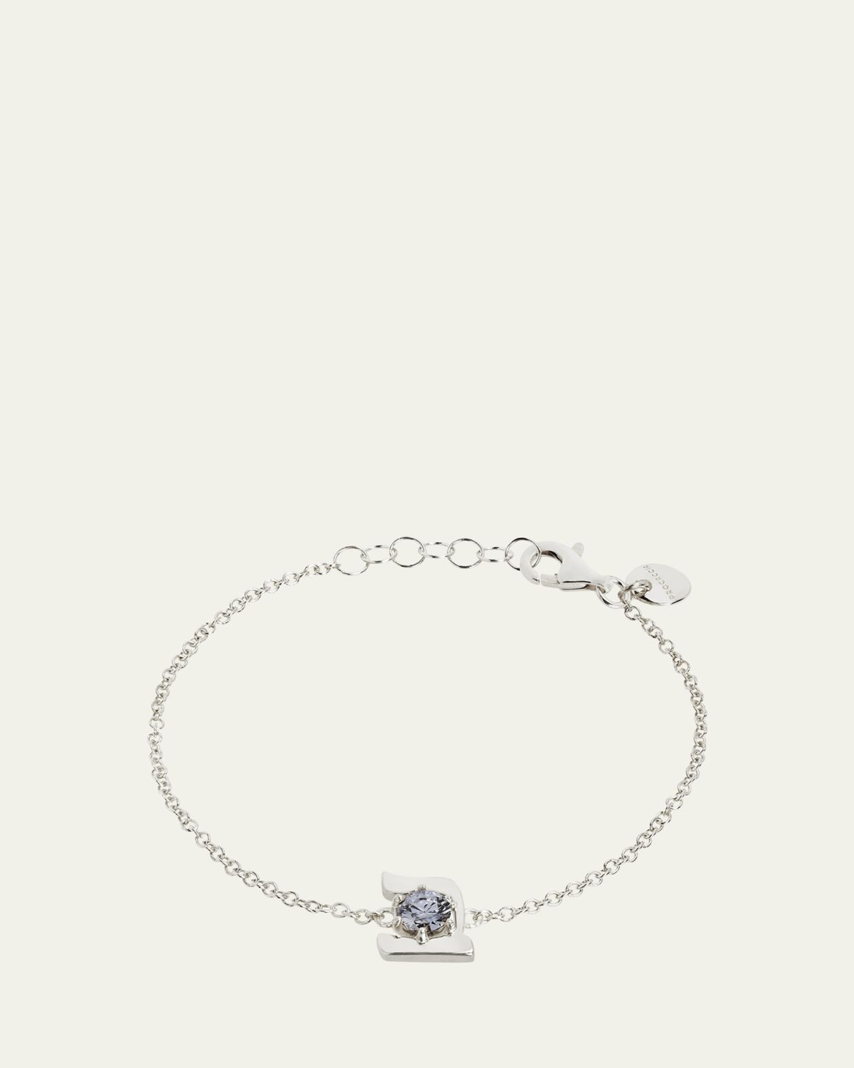 Procaccia Jewelry 18K Gold Hebrew BET Initial Bracelet | Thumbnail 4