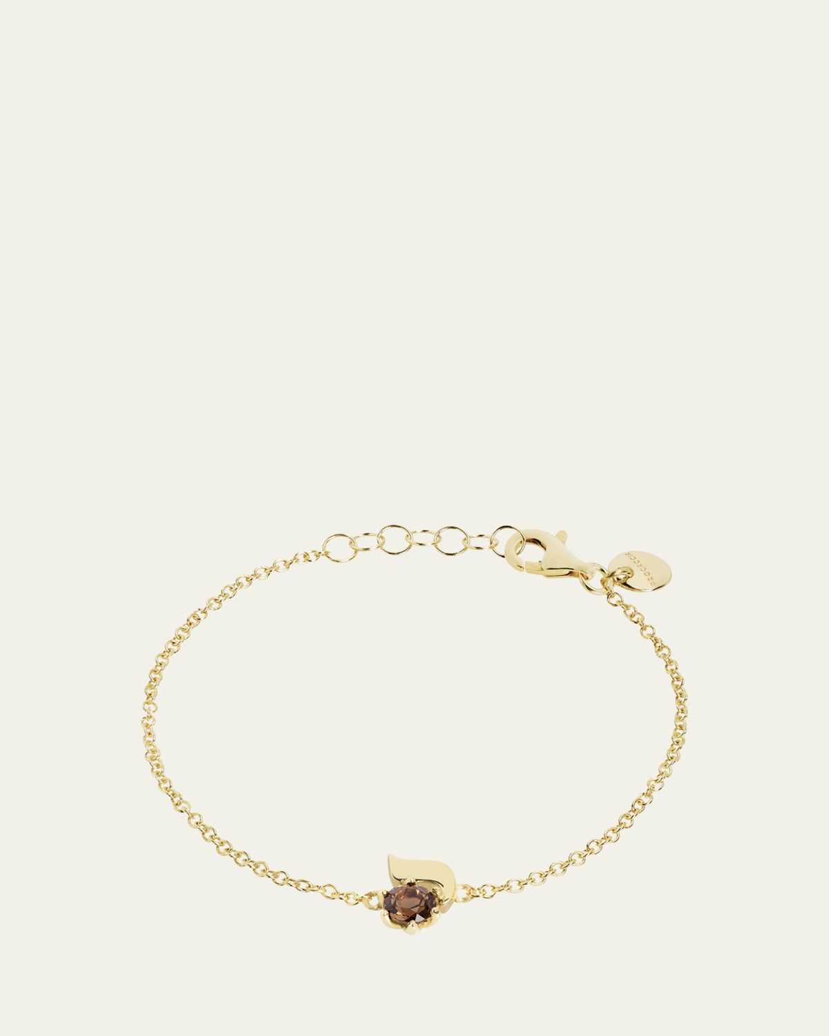 Procaccia Jewelry 18K Gold Hebrew YOD Initial Bracelet