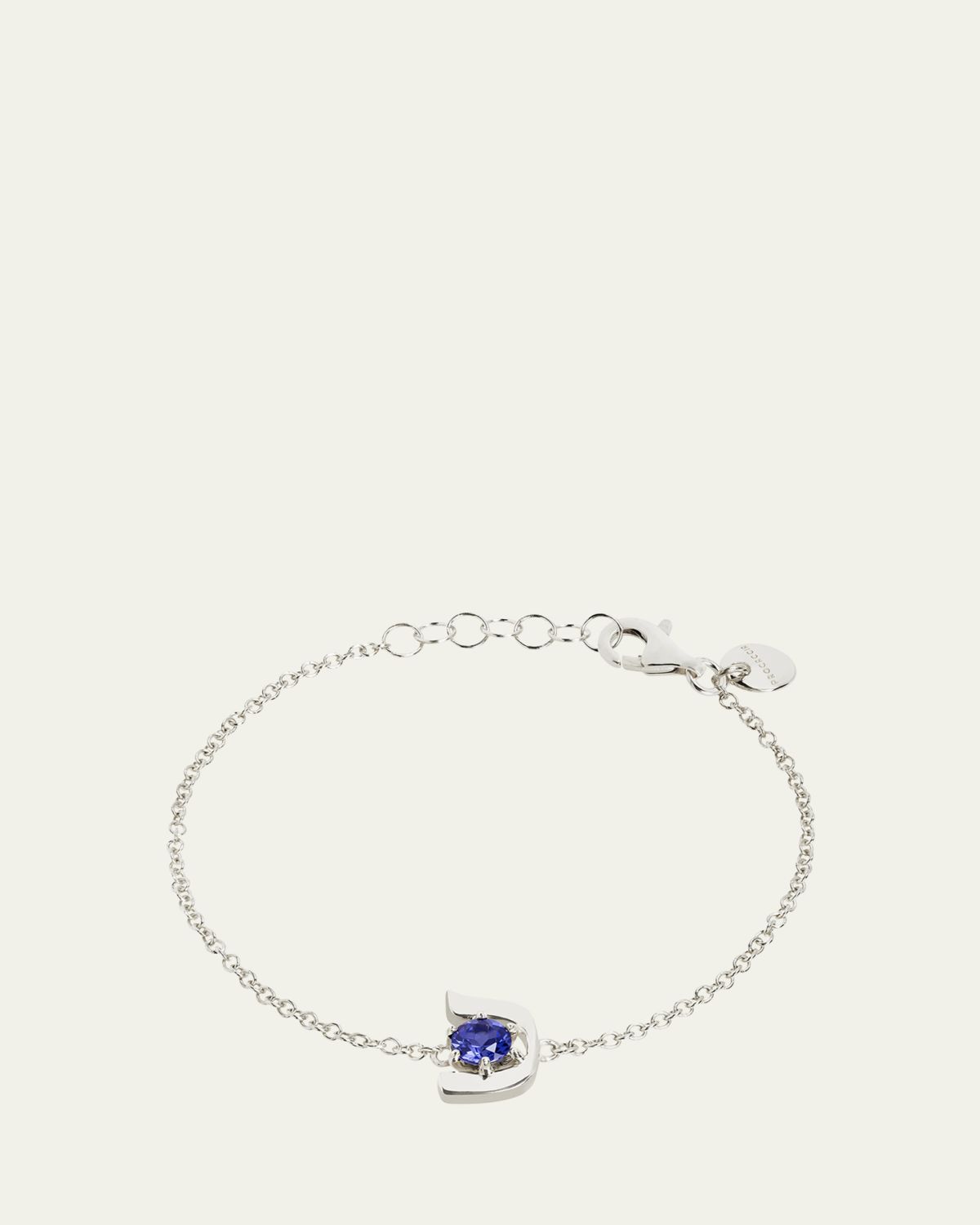 Procaccia Jewelry 18K Gold Hebrew KHAF Initial Bracelet | Thumbnail 10