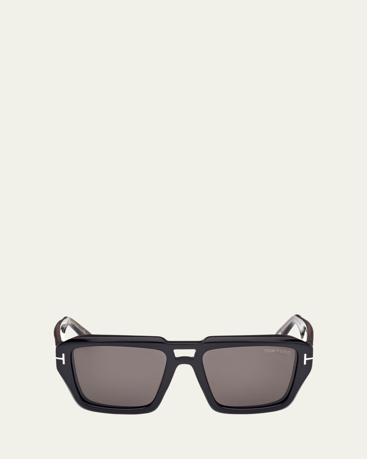 TOM FORD Men's FT1202M Acetate Rectangle Sunglasses | Thumbnail 4 TOM FORD Men's FT1202M Acetate Rectangle Sunglasses | Thumbnail 4